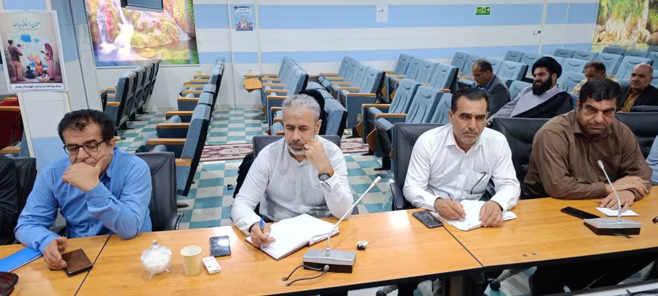 برگزاری سومین جلسه کمیته سازگاری با کم آبی شهرستان بهمئی